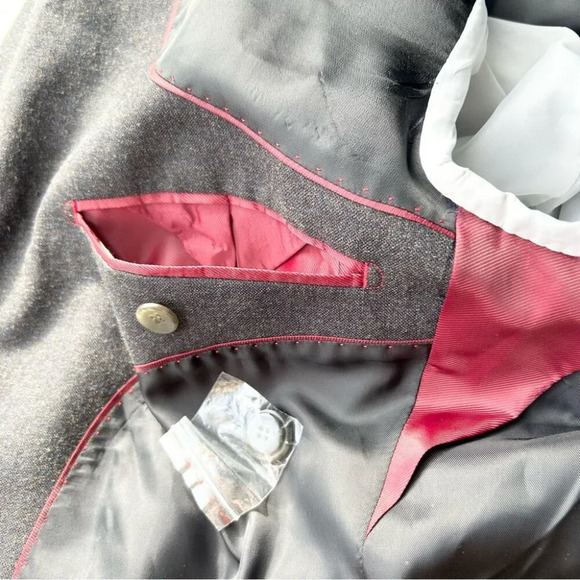 Loewe Dark Grey Wool Blend Sport Coat Blazer - Picture 11 of 16